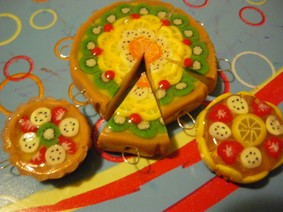 torte-alla-frutta1 miniatura di torte alla frutta in fimo
