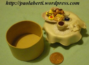 scatola conminiatura in fimo